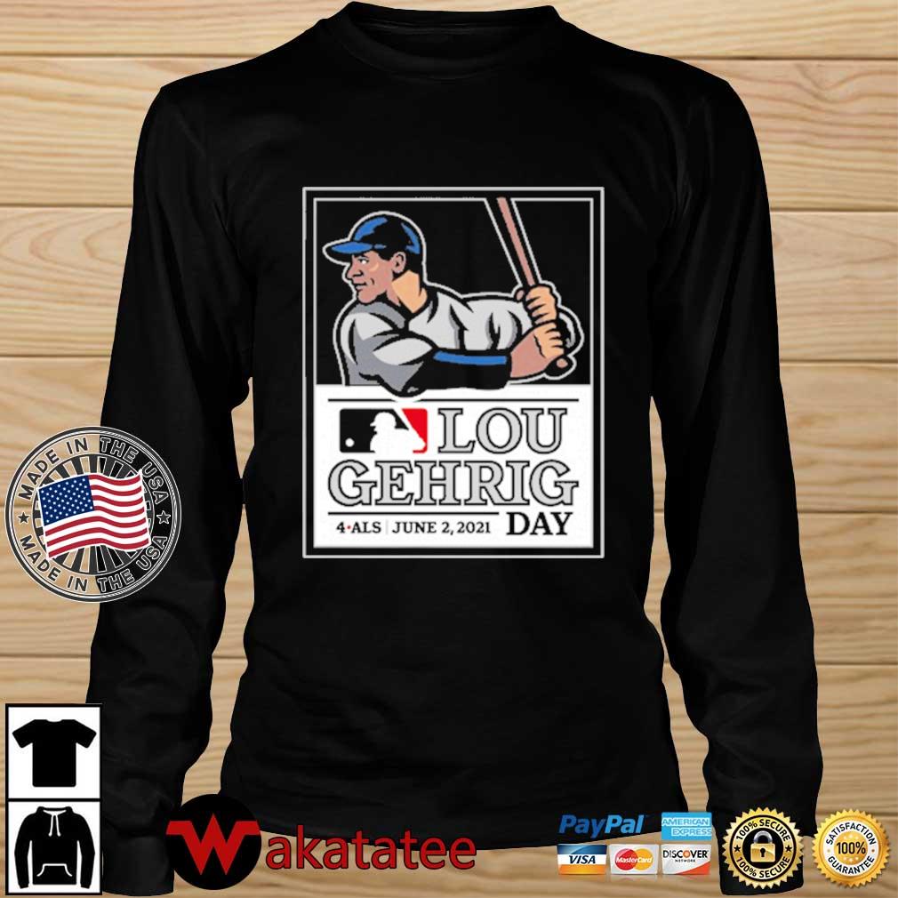 Lou gehrig day logo shirt,Sweater, Hoodie, And Long Sleeved, Ladies ...