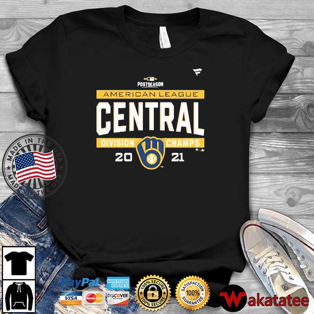 Milwaukee Brewers 2021 Al Central Division Champs Shirt