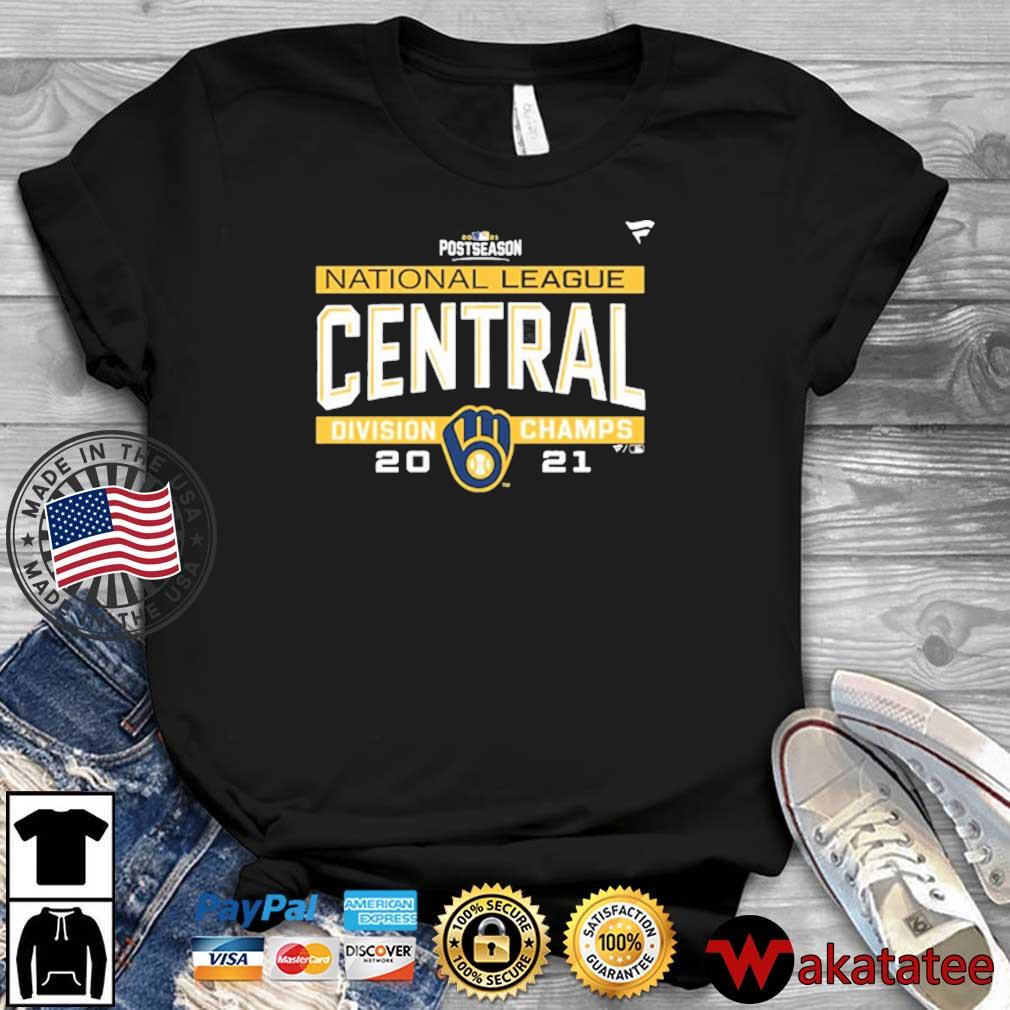 Milwaukee Brewers 2021 Postseason National League Central Division Champs Shirt