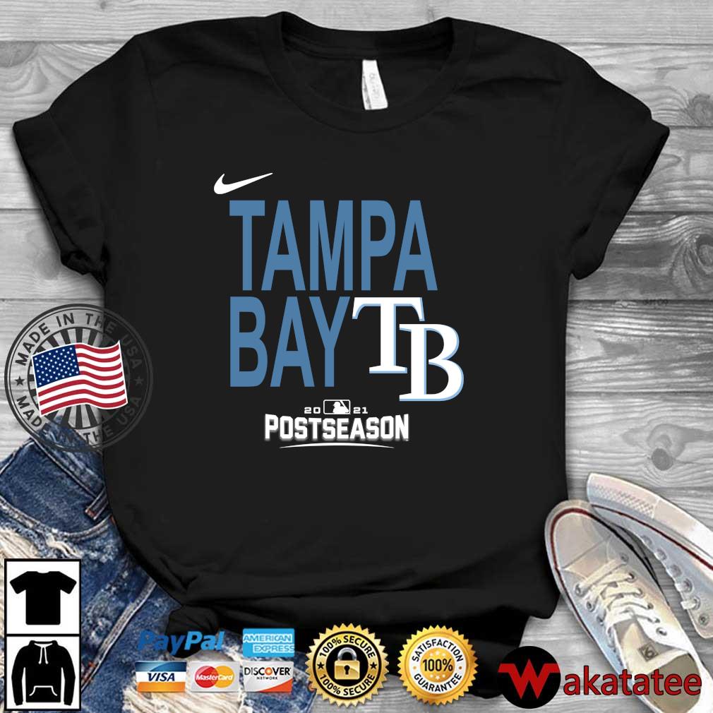 Official Tampa Bay Rays 2021 Postseason Shirt