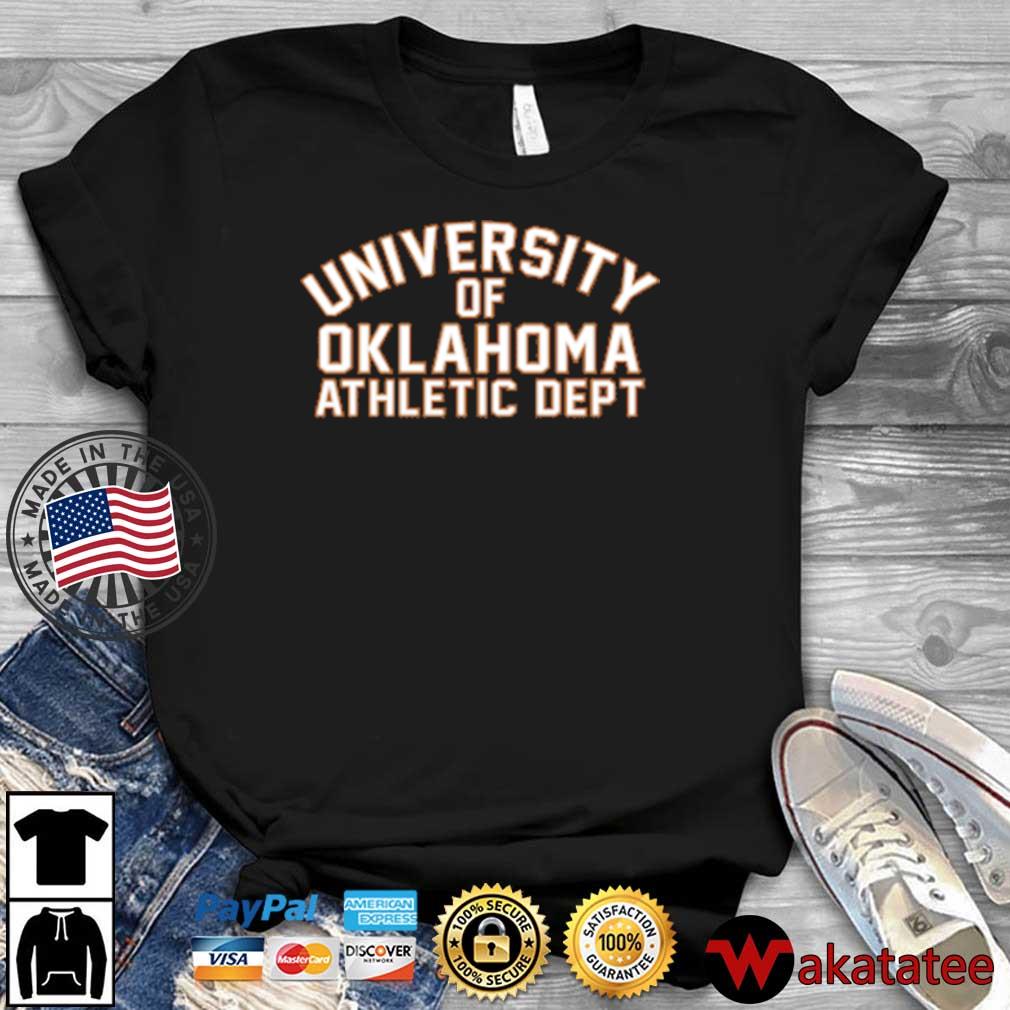 University Of Oklahoma Athletic Dept Shirt