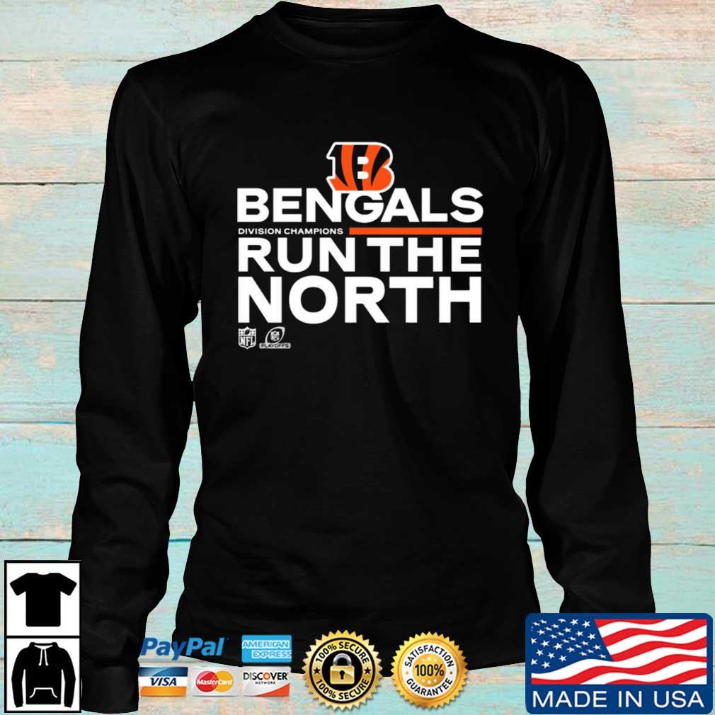 Cincinnati bengals football 2021 2022 afc north division champions shirt,  hoodie, sweater, long sleeve and tank top
