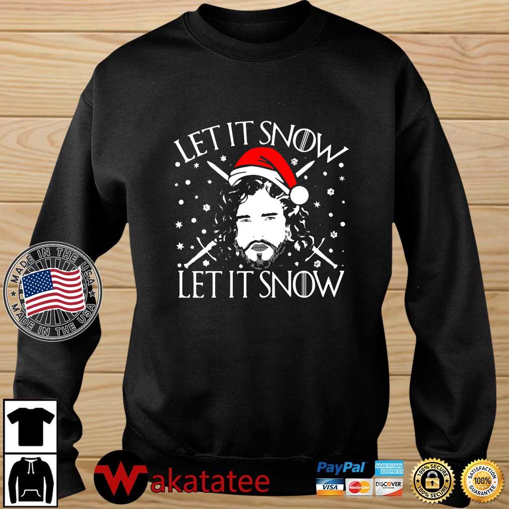 let it snow sweater