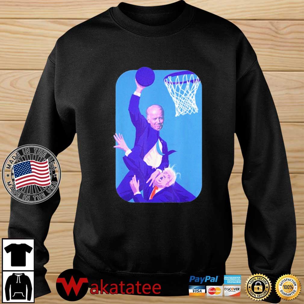 Joe Biden Vs Donald Trump playing basketball shirt,Sweater, Hoodie, And ...